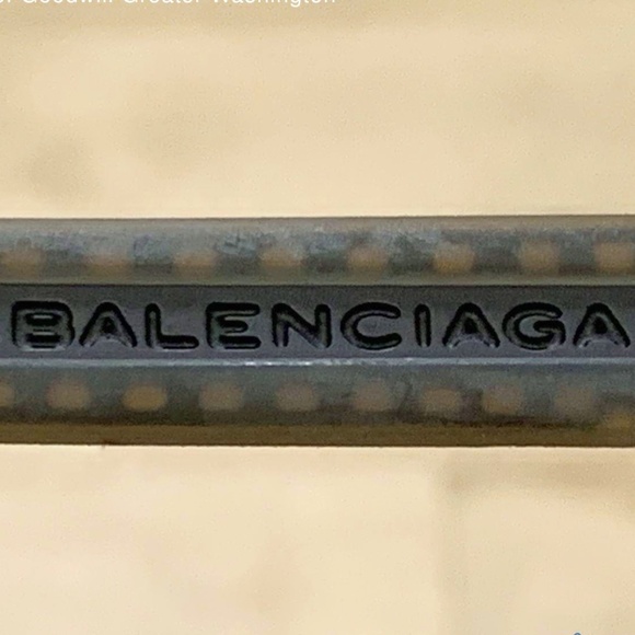 Balenciaga Grey Taupe Prescription Eyewear With Coa - Picture 6 of 14